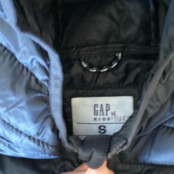 GAP kids size Small Winter Jacket Dark Blue - Picture 5 of 9